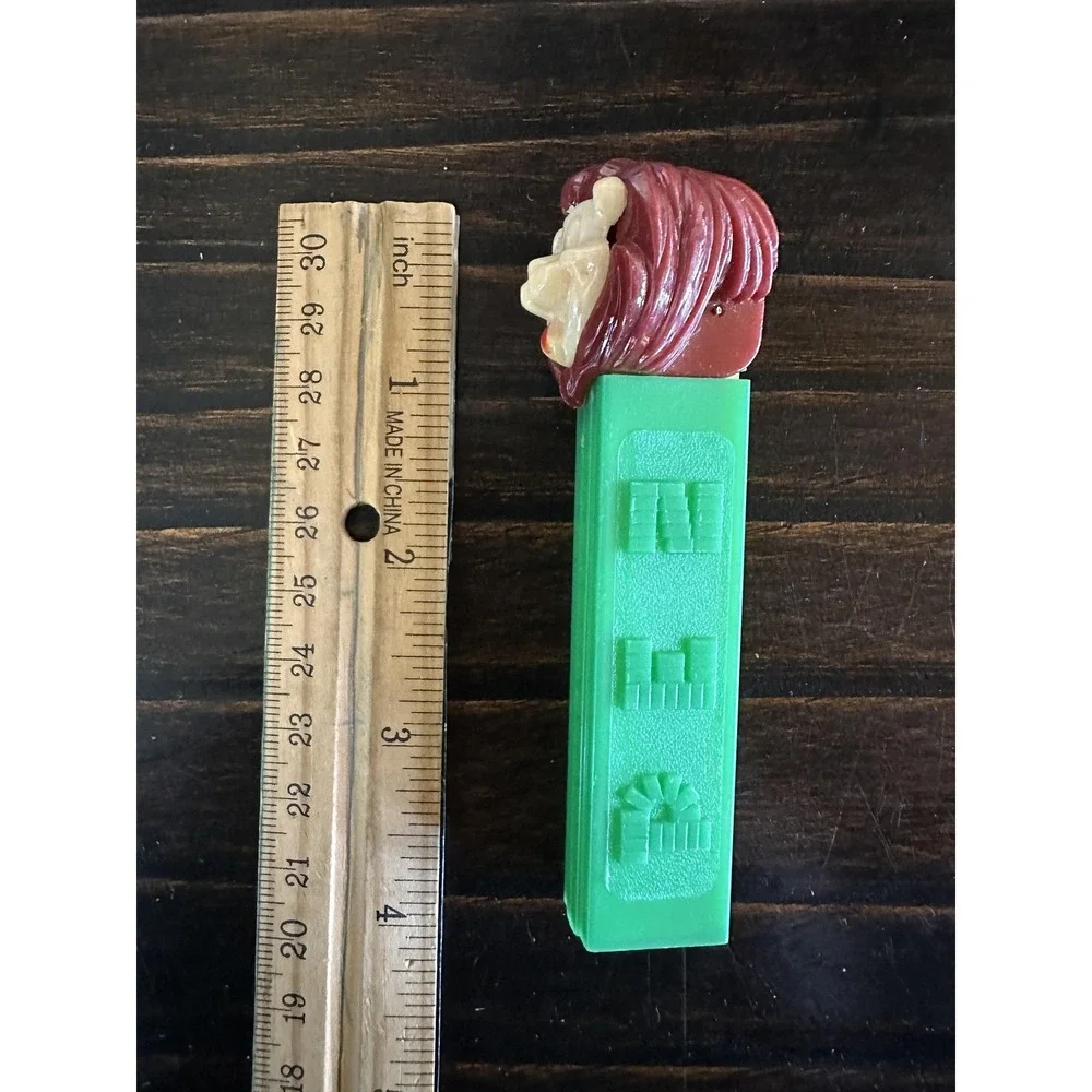 Vintage‎ Lil' Lion PEZ Dispenser Green Austria Collectible Candy Toy